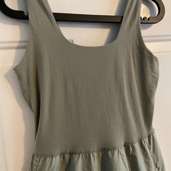 Everlane Sage Green Midi Dress - Picture 7 of 10